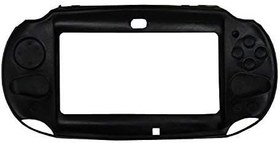 Resim OSTENT Sony PS Vita PSV PCH-2000 için Koruyucu Silikon Yumuşak Kılıf Kapak Kılıfı Cilt - Renk Siyah 