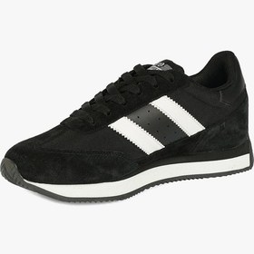 Resim Hammer Jack Hakiki Deri Santiago Siyah Beyaz Kadın Spor Ayakkabı-Diğer Çok Renkli 