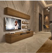 Resim Decoraktiv Trendstyle 5 Mdf Tv Ünitesi Tv Sehpası - Naturel Pera 