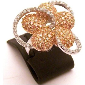 Resim Sarı Papatya Beyaz Altın Kap. Gümüş Yüzük Sevgiliye Hediye 925 Ay 