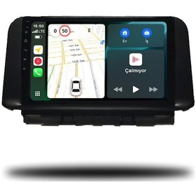 Resim Martechno Hyundai Kona 2019-2022 Uyumlu Android Multimedya 6gb Ram 128gb Hafıza 