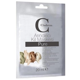 Resim Claderm Pure Arındırıcı Kil Maskesi 20 ml 