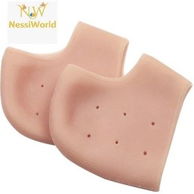 Resim Nessiworld Silikon Topuk Çorabı Ten Rengi 