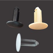 Resim Üniversal Döşeme Klipsi Siyah Büyük 