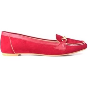 Resim Fitbas 784367 558 Kadın Kırmızı Büyük & Küçük Numara Babet Kırmızı 