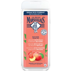 Resim Le Petit Marseillais Duş Jeli Beyaz Şeftali ve Nektarin 650 ml 