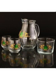 Resim 8 Parça Mescid-i Nebevi Tasarımlı Zemzem Bardak Fincan Takımı 