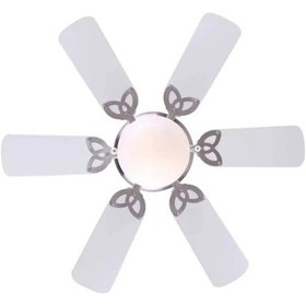 Resim Vanti KCF 278 6 Kanatlı 30" Aydınlatmalı Nikel Tavan Vantilatörü 