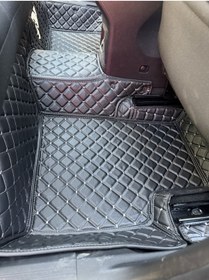 Resim kurtex kurt oto YENİ CİTROEN C3 AİRCROSS ELEKTRİKLİ 2025 - Uyumlu 8d Premium Araca Özel Havuzlu Deri Paspas 