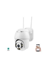 Resim X5 Tech Rx-88aı Dual Lens 3mp Wifi Kamera Icsee Rj45/wifi Onvif 