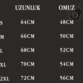 Resim 8 Ball Yünlü Sherpa Ceket - XL / Beyaz 