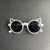 Resim Kızlar ve Erkekler için Anti-Kedi Kulak Tasarımı ile Sevimli Vintage Gözlükler. 