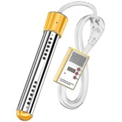 Resim Küvet Ve Yüzme Havuzları İçin 3000w Dalgıç Havuz Isıtıcısı, Zamanlayıcılı Taşınabilir Elektrikli Su Isıtıcısı Ce Sertifikalı Eu1500w Sarı 