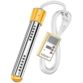 Resim Küvet Ve Yüzme Havuzları İçin 3000w Dalgıç Havuz Isıtıcısı, Zamanlayıcılı Taşınabilir Elektrikli Su Isıtıcısı Ce Sertifikalı Eu1500w Sarı 