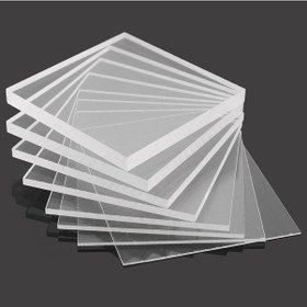 Resim 20Mm 2Cm Kalinlik Şeffaf Pleksi Pleksiglas Levha | 19.8-20Mm 15Cm X 15Cm 