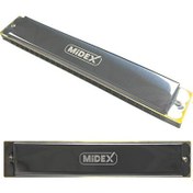 Resim Midex HN-24SL Silver 24 Delikli Mızıka 