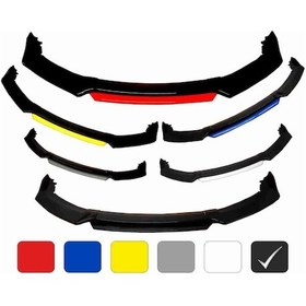 Resim Ford Focus 3-3.5 Ön Karlık Body Kit 3 Parça Lip Piano Black Siyah 