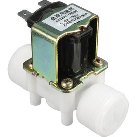 Resim Guangdong Spirit Pratik 3/4 Inç Ac 220V Elektrikli Solenoid Valf Su Kontrol Yön Değiştirici Cihaz Manyetik N/c 