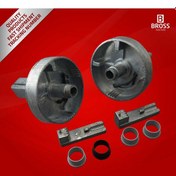 Resim Mercedes V Class W639 için 2 Set Kol Dayama Konsol Tamir Parçası 