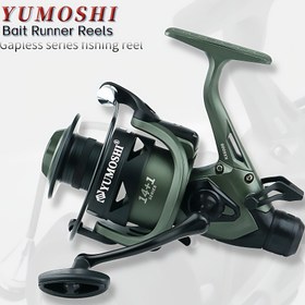 Resim Ön ve Arka Çift Sürükleme, Yüksek Performanslı Balıkçılık Makarası - Yeşil, 5.5:1 Dişli Oranı, Metal Kolu, Sol/SAĞ El Değiştirilebilir, Balıkçılık Hattı Tekerleği, Tatlı ve Tuzlu Su İçin Uygun, Avcılık ve Balıkçılık, Baitcaster, Baitcasting Makarası, Balıkçılık Makarası Tuzlu Su İçin, Balıkçılık Makaraları, Çoklu Makara, Balıkçılık Makaraları İçin Makaralar, Tuzlu Su Balıkçılığı Makaraları 