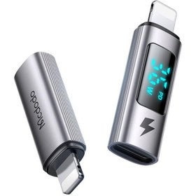 Resim Mcdodo OT-6100 Type-C to Ligthning Güç Göstergeli Dönüştürücü 