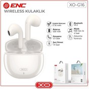 Resim Xo -G16 Stereo Ios Android Uyumlu V5.3 ENC Gürültü Engelleyici Bluetooth Kulaklık 