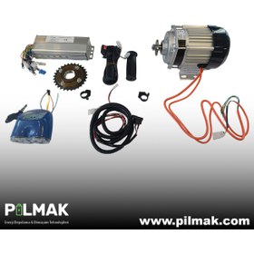 Resim Volta 36V-48V-60V 500W DC Motor Seti 