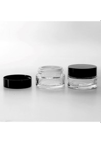 Resim Krem Kutusu 20 ML 2 Adet Boş Şeffaf Cam Kavanoz 