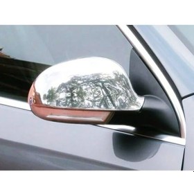 Resim Vw Eos Krom Ayna Kapağı 2 Parça 2006-2009 Paslanmaz Çelik 