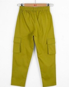 Resim Nk Kids Kız Çocuk Yüksek Bel Pantolon-13996-yeşil Yeşil 