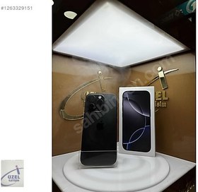 Resim Apple iPhone 16 Pro İkinci El TR | 128 GB | Siyah 