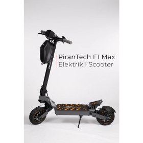 Resim Pirantech F1 Max Elektrikli Scooter 2000W Güç - Turuncu 