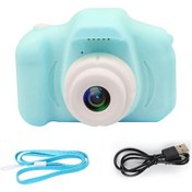 Resim Samdoo Yeşil Çocuk Dijital Kamerası - 1080p Full Hd Video, 2.0 İnç Ekran, Mini Fotoğraf Makinesi, Outdoor Etkinlikler İçin 
