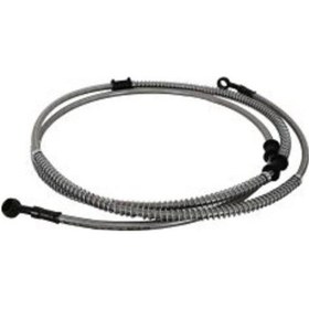 Resim Atv Fren Hidrolik Hortumu 154 Cm Çelik Örgü 
