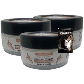 Resim Three Brand Cilt Tonu Beyazlatıcı Renk Açıcı Arnavut Kremi 3 x 50 ML + Jel 