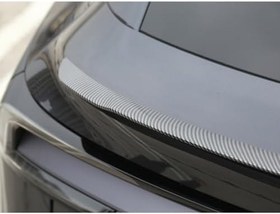 Resim TESLA MODEL Y JUNİPER Pro Version Blow Mat Karbon Fiber Görünüm Spoiler 