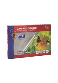 Resim A4 Laminasyon-Pres Kaplama Film 100 Lü 125 mic. 