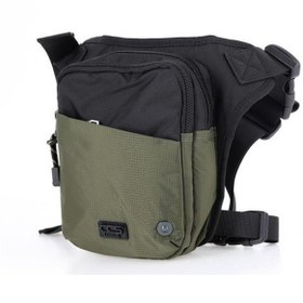 Resim ÇÇS Ççs 31186 Motosiklet Bel Bacak Çanta Yeşil 