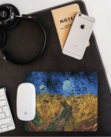 Resim WuW Van Gogh Wheatfield With Crows Mouse Pad 