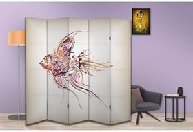 Resim Doğa Temalı Özel Tasarım Paravan Room Divider PRV1143, 180 x 180 