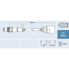Resim Fae 1 ADET LAMBDA SENSÖRÜ 1.6-1.8T AKL-AEH 06A906262APFAE 