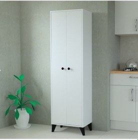 Resim Mobilique Çok Amaçlı Gözde Banyo Dolabı Yedi Raflı 600-00-416 Çok Renkli 