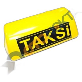 Resim Otolaria Taksı Levhası Camı Sarı Yazılı 