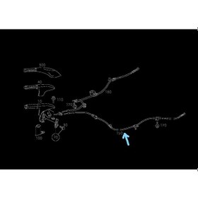 Resim 4544200385 Smart Forfour Fren Çekme Halatı Sol 