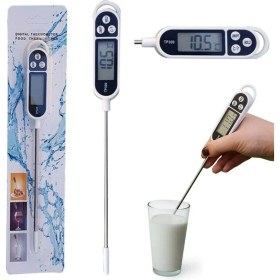 Resim Derwell Yeni 2025 TP-300 LCD Dijital Mutfak Termometre Probe Gıda Et Barbekü Pişirme Sıcaklık Ölçme Cihazı 