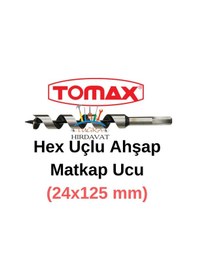 Resim Tomax Ağaç Delme Ahşap Delme Hex Matkap Ucu 24x200 