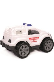 Resim Polesie Lejyon Ambulans Oyuncak Araba Sağlığa Zararsız Plastik 385x225x200 cm 