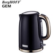 Resim Berghoff GEM TITAN 1.7 Litre Siyah Gold Su Isıtıcısı 