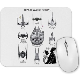 Resim Baskı Dükkanı Star Wars Prepare My Ships Mouse Pad 