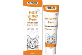 Resim Dora Shopping Foodline Multivitamin Malt Macun 100 Gr, Kediler Için Bağışıklık Sistemini Destekleyici 